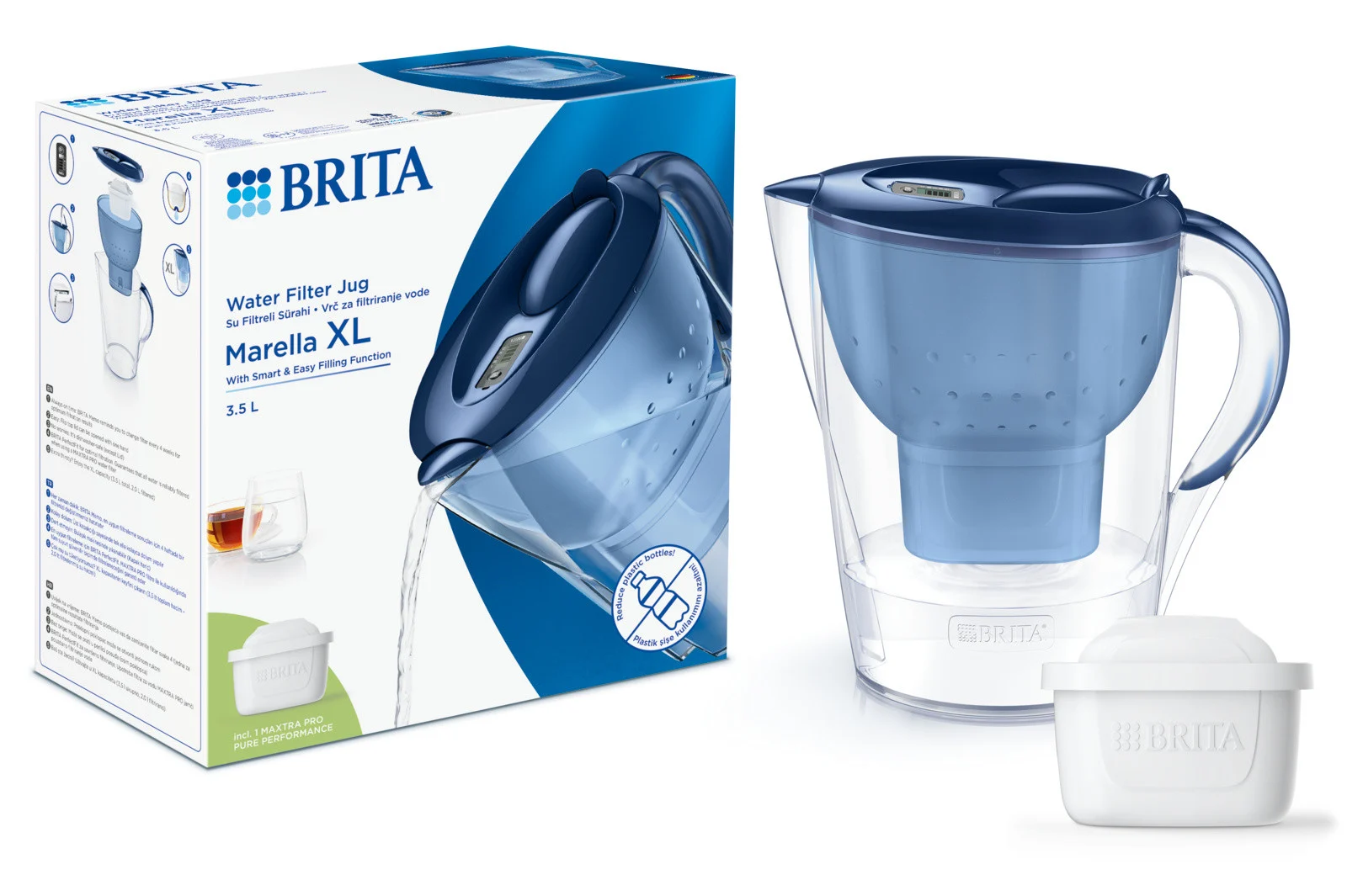Фільтр-глечик Brita Marella XL MXpro Blue